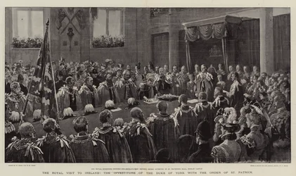 La visita real a Irlanda, la investidura del Duque de York con la Orden de San Patricio